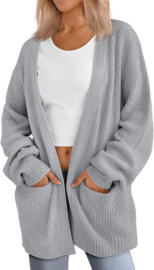 HANSEL - Lightweight Loose V-Neck Cardigan