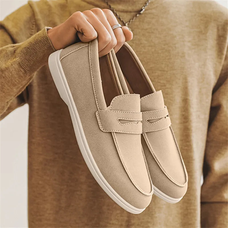 San-Antonio Suede Loafers