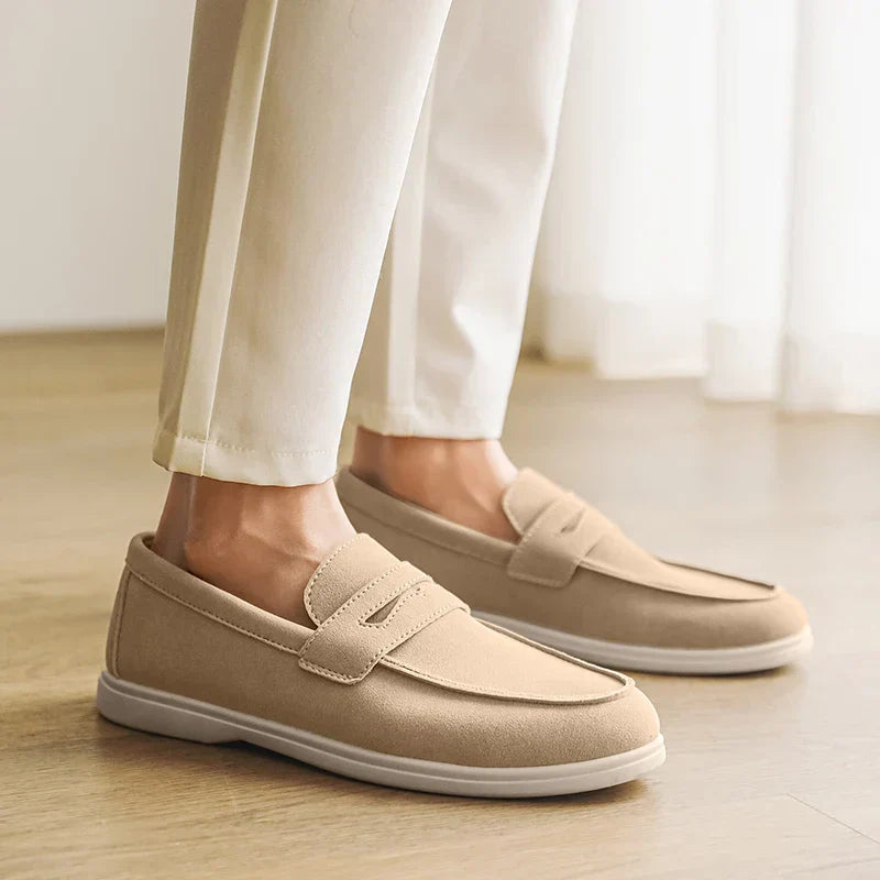 San-Antonio Suede Loafers