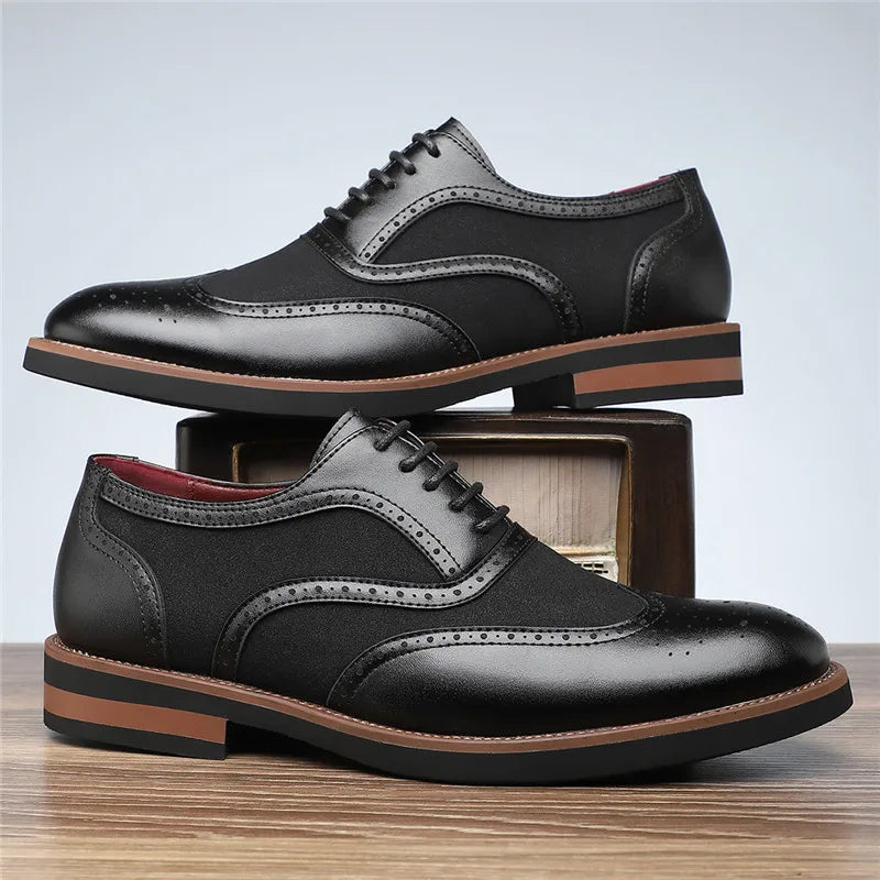 Wexford Leather & Suede Oxfords