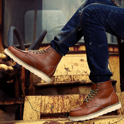 MASON LEATHER BOOTS | NATURAL STRENGTH, WARM COMFORT