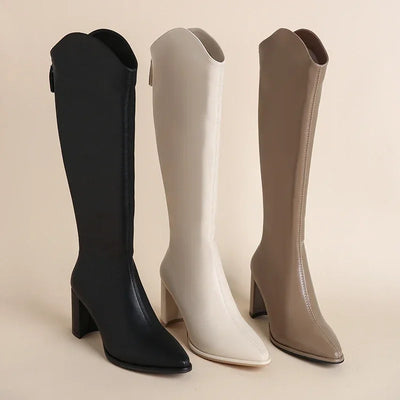 VALERIA - Luxe Longline Boots