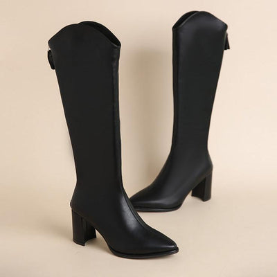 VALERIA - Luxe Longline Boots