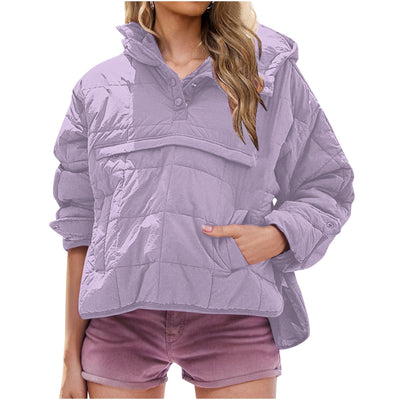 FARRELL – Oversized Hooded Pullover Hooded Jacket