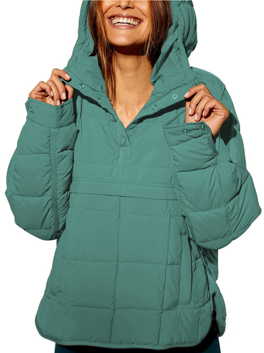 FARRELL – Oversized Hooded Pullover Hooded Jacket