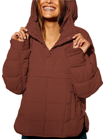 FARRELL – Oversized Hooded Pullover Hooded Jacket