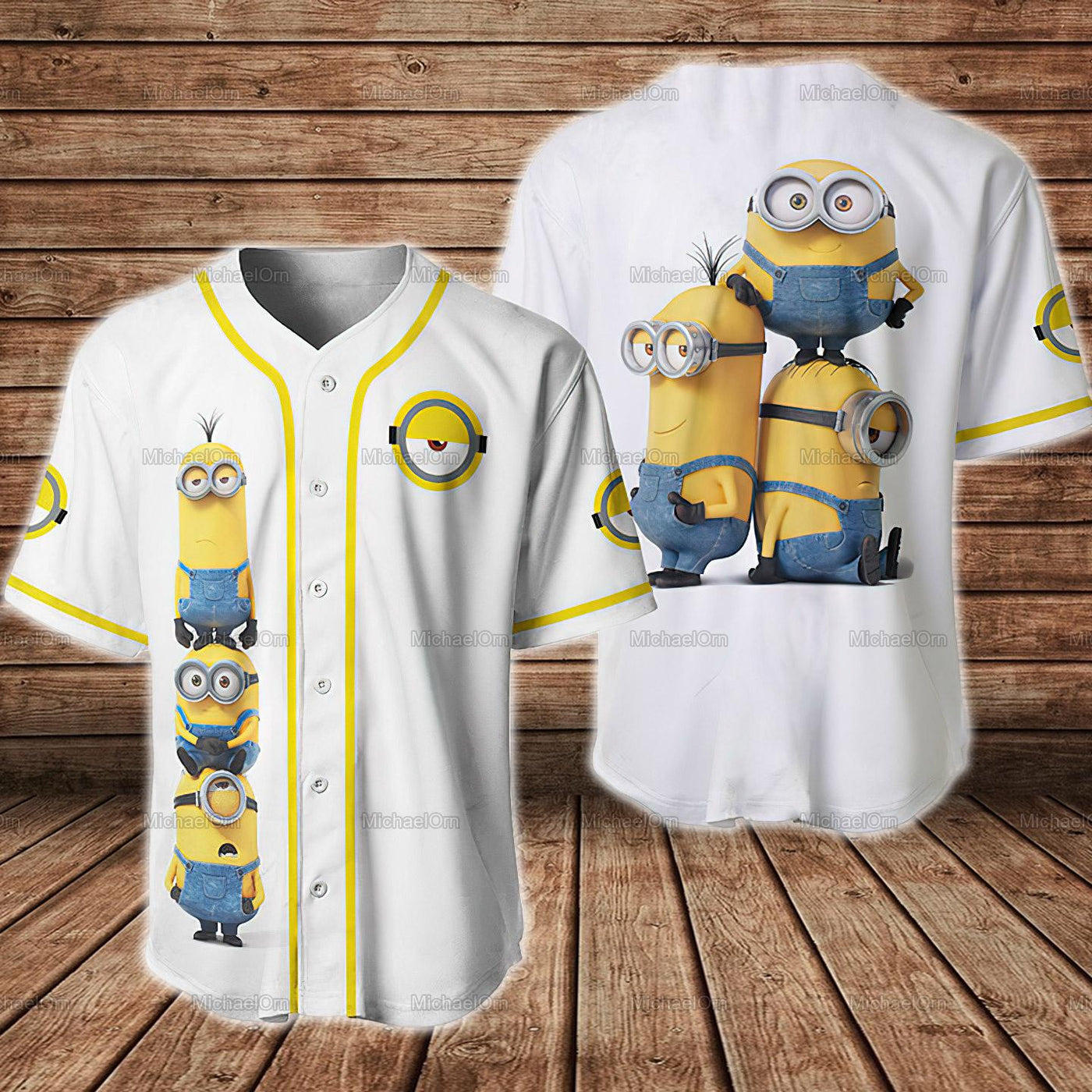 Minions Family Baseball Shirts