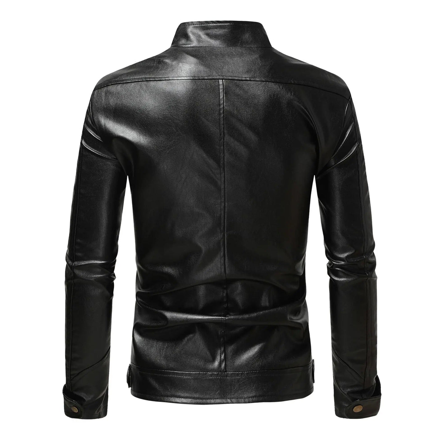 Elegant Leather Men's Jacket