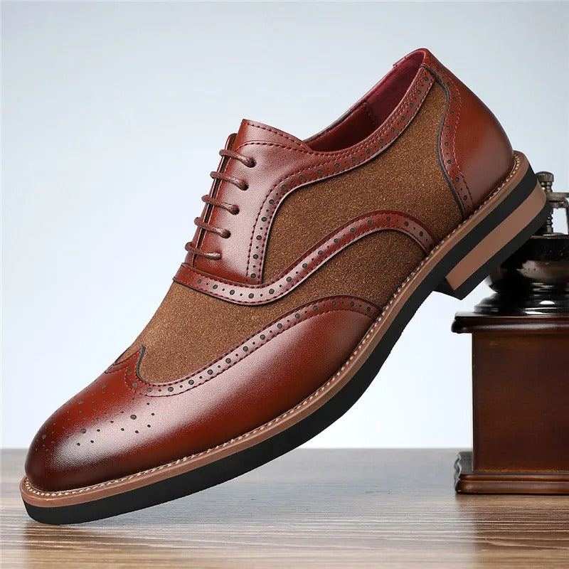 Wexford Leather & Suede Oxfords